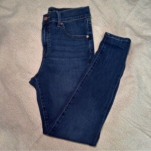 Express Dark Blue Women's Skinny Jeans